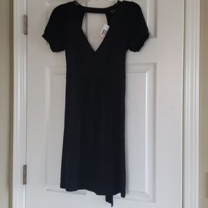 Guess Womens Black Dress New Small Cut Out Back
